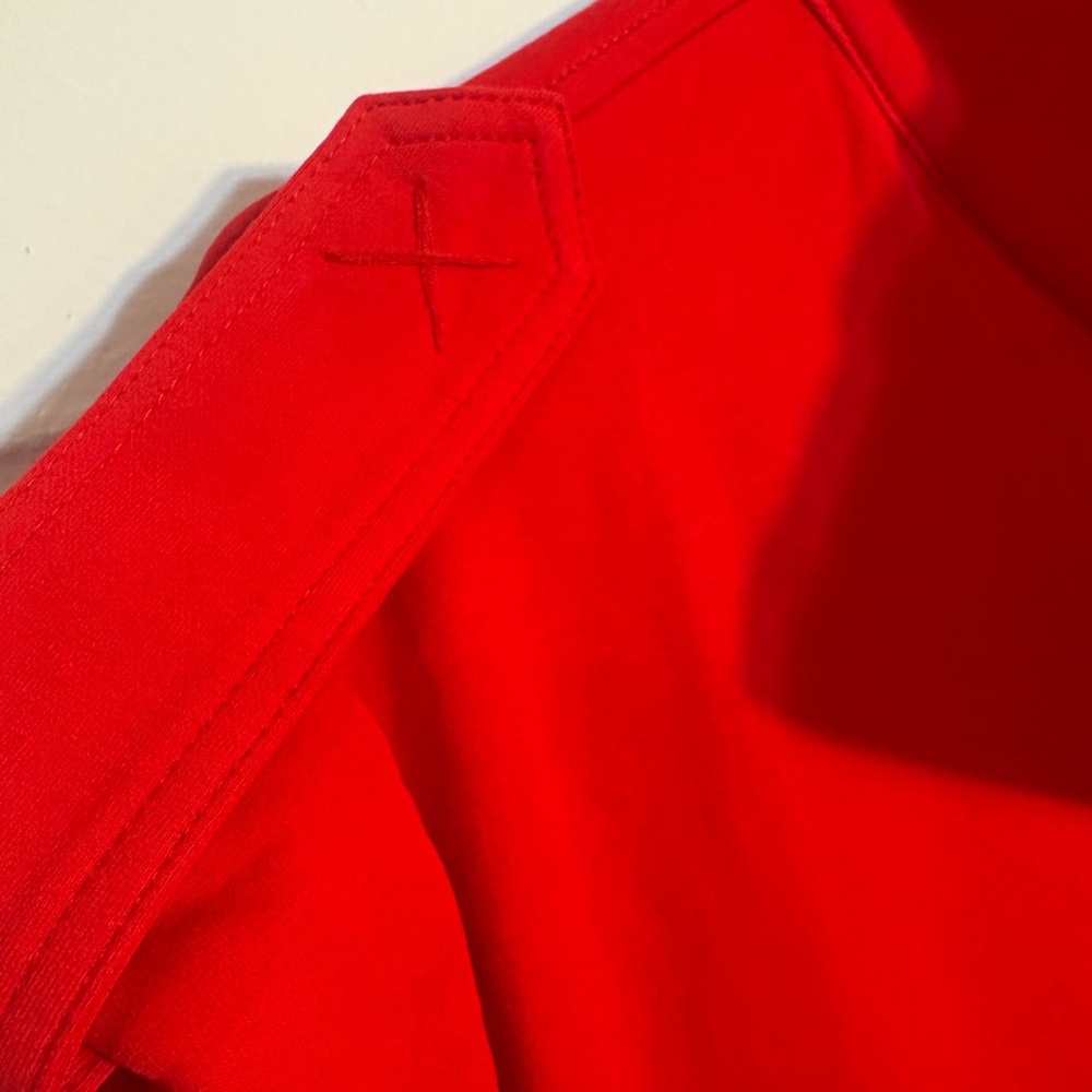 Red Sleeveless Jumpsuit - Picture 3 of 13